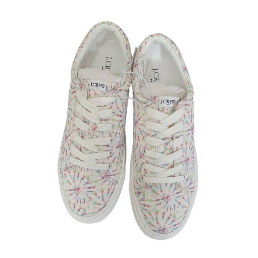 J Crew Womens Tie-dyed Road Trip Sneakers Shoes Size 8.5 NEW Without Box!!